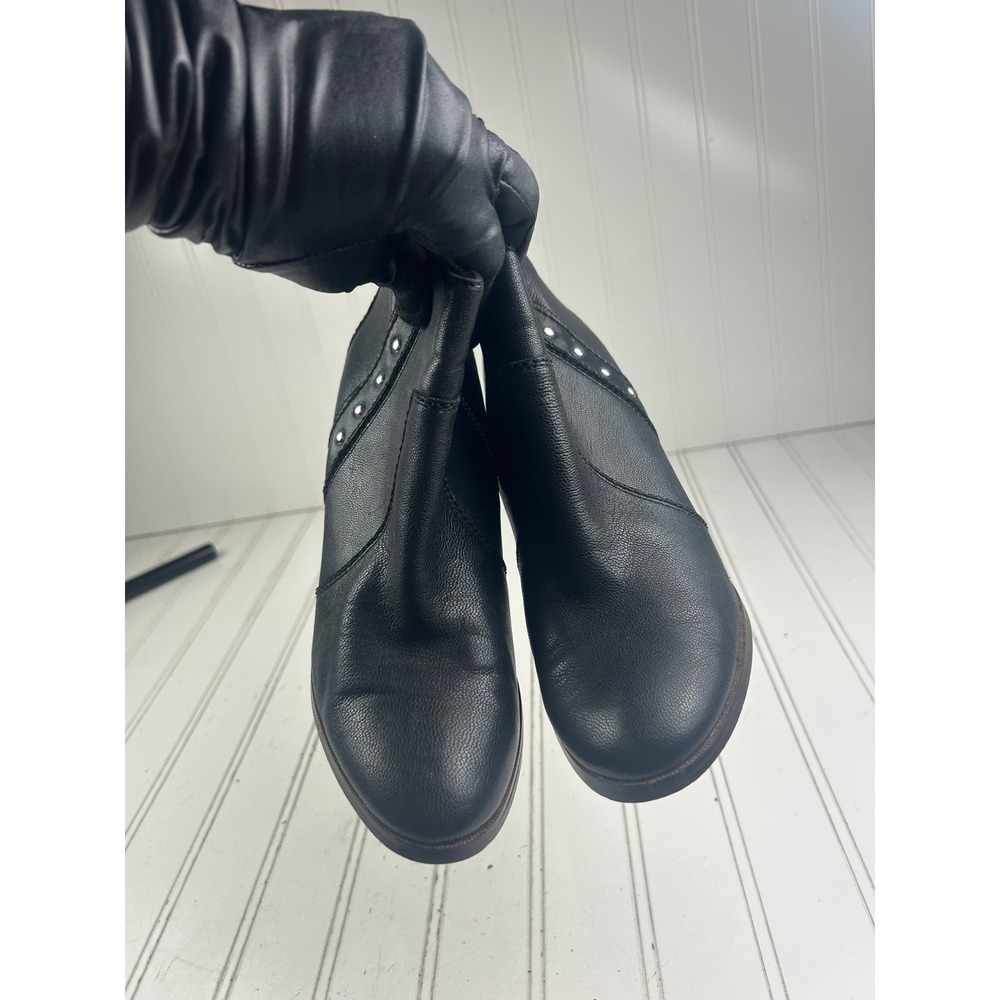 COACH Vintage Leather Studded Ankle Boots Women's Size 7 - Picture 9 of 14